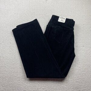 Vintage Cacharel Paris Black Corduroy Pants Size 40 NWT* Preppy Casual Old Money